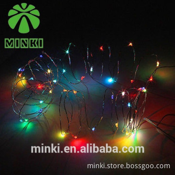New arrival !2M 10 LEDS 4.5v Copper wire LED String uminous moon batteries Light Battery Operated mini Fairy Lights